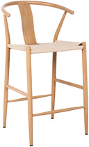 Beck - Hand Woven Rope Stool (Set of 2) - Meridian Furniture - Stool Sets - Elite Enclave Home