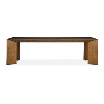 Kelvin - Modern Dining Table - Gray / Woodtone
