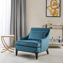 Anna - Arm Accent Chair - Blue