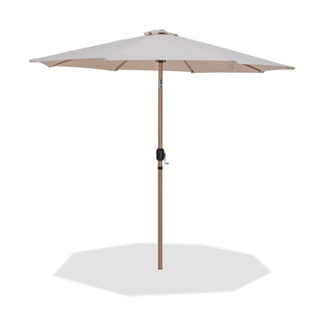 Fiji - Patio Umbrella With Teak Pole