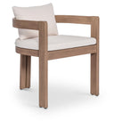 Newport - Water Resistant Fabric Upholstered Outdoor Patio Dining Chair - Meridian Furniture - Dining Chairs- Elite Enclave Home