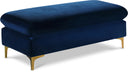 Naomi - Ottoman - Meridian Furniture - Bench Ottomans - Elite Enclave Home