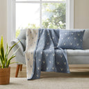 Keystone - Throw/Pillow Set - Blue