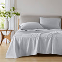 Cotton 144TC - California King Printed Sheets - Diamond Gray