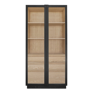 Charlotte - Tall Cabinet - Black