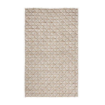 Portola - 1' x 1' Rug - Natural / Ivory