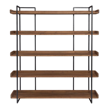 Vancouver - Large Bookshelf - Brown