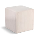 Roy - Microsuede Ottoman / Stool - Meridian Furniture - Stool Ottomans - Elite Enclave Home