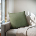 Monte - Solid Square Pillow - Green