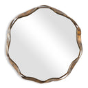 Catch The Wave - Round Mirror - Bronze