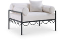 Portofino - Resilient Water Repellent Fabric Upholstered Outdoor Patio Chair
