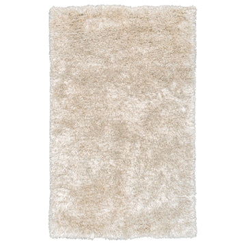 The Ritz - 1' x 1' Shag Rug - Ivory