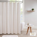 Brooklyn - Pom Pom Shower Curtain - Ivory