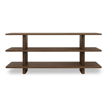 Casey - Small Standard Bookcase - Dark Brown