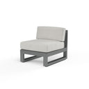 Redondo - Armless Club, No Welt - Cast Silver / Dark Gray