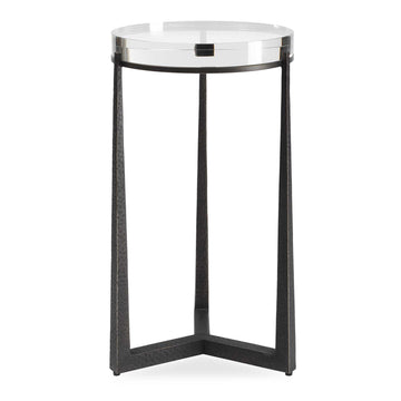 Midas - Round Accent Table - Dark Bronze