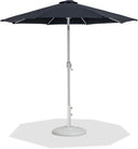 Fiji - Aluminum Patio Umbrella With Round White Base