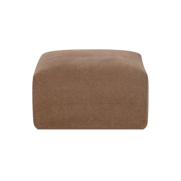 Isla - Accent Ottoman - Light Brown