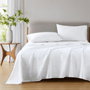 Cotton 144TC - Queen Solid Sheet Set - White
