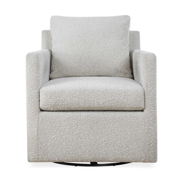 Tisdell - Swivel/Glider Chair - Cream