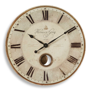 Harrison Gray - 30" Clock - Beige