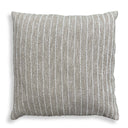 Uttermost Involve Outdoor Striped Pillow – gray and white striped Sunbrella fabric