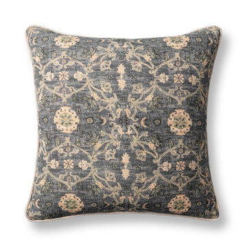 Ira - 22" x 22" Accent Pillow - Blue Sea Multi