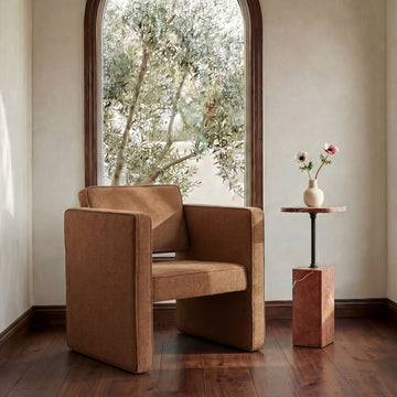 Harris - Accent Chair - Burgundy