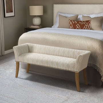 Welburn - Accent Bench - Taupe Multi