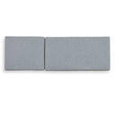 Uttermost Bea Outdoor Pool Chaise Cushion – textured charcoal gray solution-dyed acrylic fabric, 77″W × 24.75″D outdoor cushion