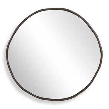 Lowen - Round Mirror - Bronze