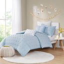 Brooklyn - Twin Comforter Set - Blue