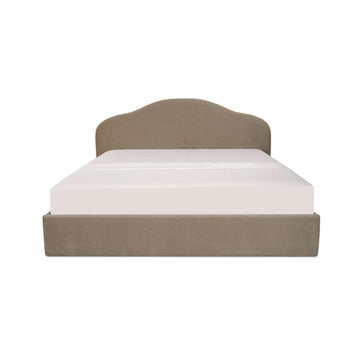 Maggie - Queen Storage Bed - Taupe