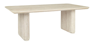 Vander - Oak Wood 84" Dining Table