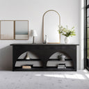 Grayson - Highboard - Black/Gray