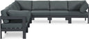 Nizuc - Outdoor Patio 7 Piece Modular Sectional