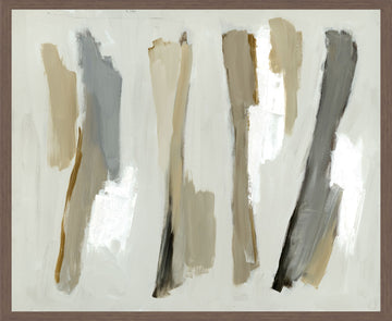 Hold - 48" x 72" Painting By Buddy Whitlock - Gray