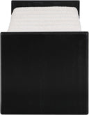 Waverly - Bench With Black Frame - Meridian Furniture - Upholstered Benches - Elite Enclave Home