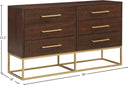 Maxine - Dresser - Meridian Furniture - Dressers - Elite Enclave Home