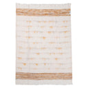 Throws - TC Albedo Throw - Ivory / Rust - Classic Home - Throws - Elite Enclave Home