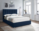 Pierce - Bed - Meridian Furniture - Upholstered Beds - Elite Enclave Home