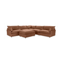 Caplan - 6 Piece Modular Sectional With Ottoman - Classic Home - 2 Piece Living Room Sets - Elite Enclave Home