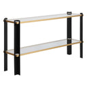Cunene - Contemporary Console Table - Black - Uttermost - Console Tables- Elite Enclave Home