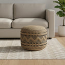 Pouff - Tan - HomeRoots - Accent Poufs - Elite Enclave Home