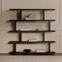 Miri - Large Shelf - Black - Moe's Home Collection - Standard Bookcases - Elite Enclave Home