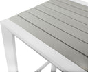 Nizuc - Outdoor Patio Square Bar Table - Meridian Furniture - Bar Tables- Elite Enclave Home