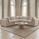 Cates - Corner Chair - Pebble - Moe's Home Collection - Corner Chairs - Elite Enclave Home