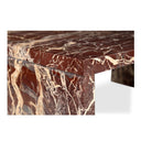 Rosa - Coffee Table - Rosso Levnato Marble - Moe's Home Collection - Coffee Tables - Elite Enclave Home