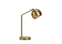Metal Round Table Lamp With Gold Dome Shade - Gold - HomeRoots - Table Lamps - Elite Enclave Home