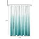Ara - Ombre Printed Shower Curtain - Aqua - Madison Park - Shower Curtains - Elite Enclave Home